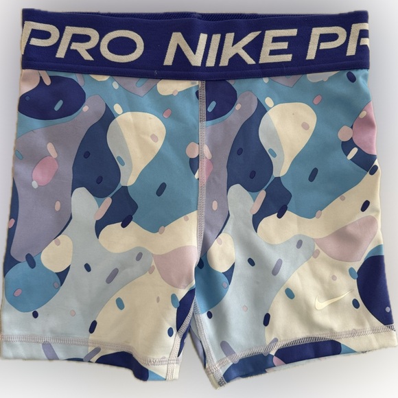 Nike Pro Multicolor Dri-fit Shorts - Picture 1 of 4